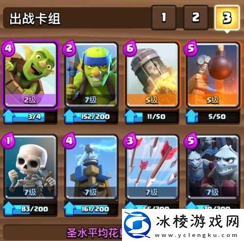 皇室战争高玩带你直冲-A6-杯段-全家桶卡组大放送