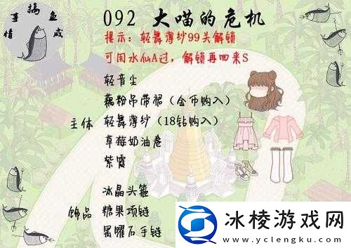 暖暖环游世界泰国区域 1 大喵出院日全 S 搭配详细攻略