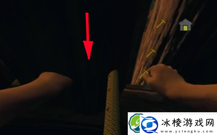 绿色地狱树屋上去方法