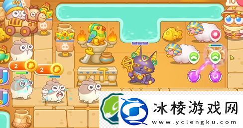 保卫萝卜4法老归来第24关通关攻略