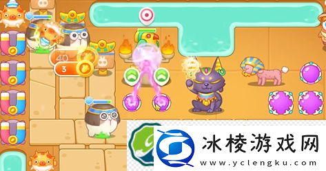 保卫萝卜4法老归来第24关通关攻略