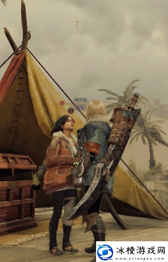 怪物猎人：荒野看板娘火了！友盛赞：可爱又贴心！