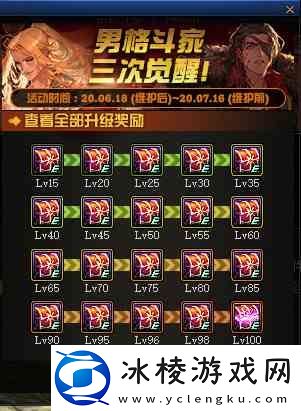 DNF男格斗三觉活动奖励详情