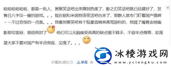 国产单机持续遭受抹黑