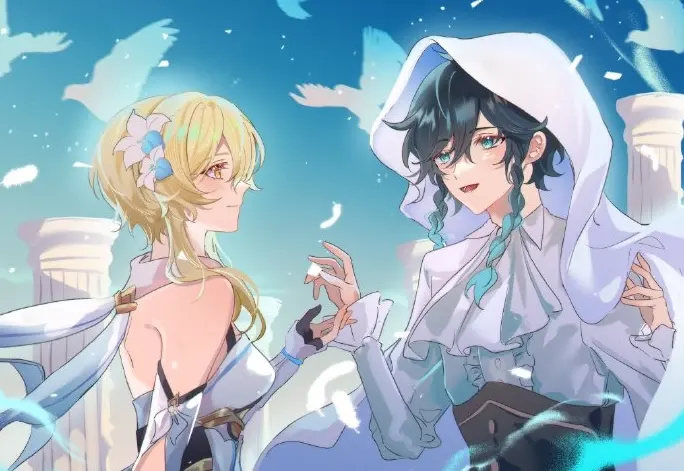 原神荧被温迪喂了奇怪的东西是什么梗