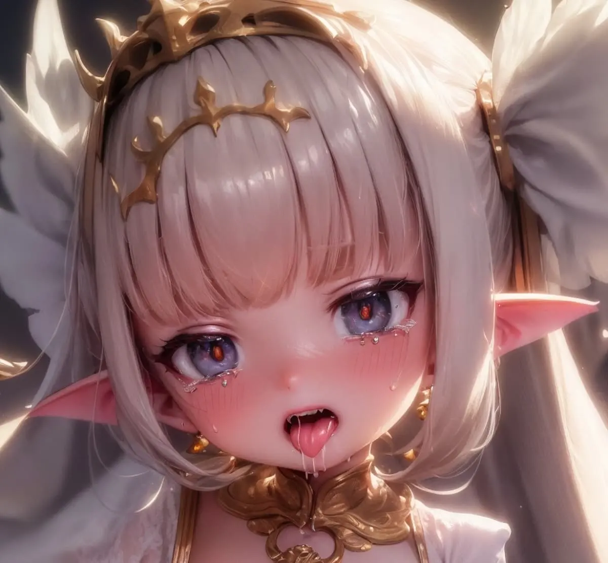 原神女角色脸红流汗哮喘图片