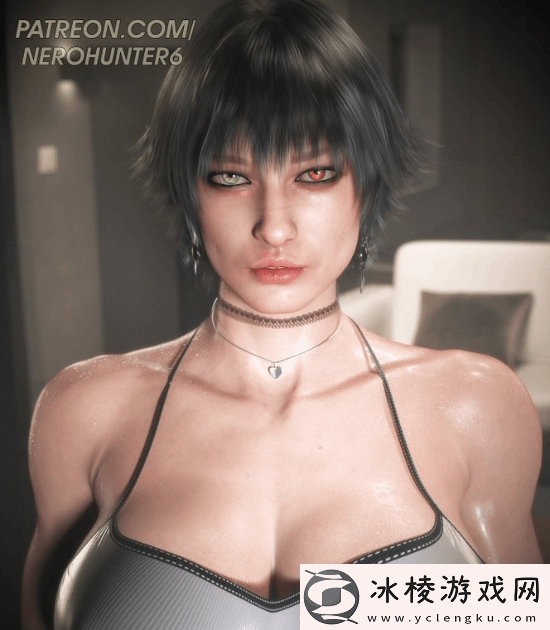 3D艺术家诠释泳衣蒂法