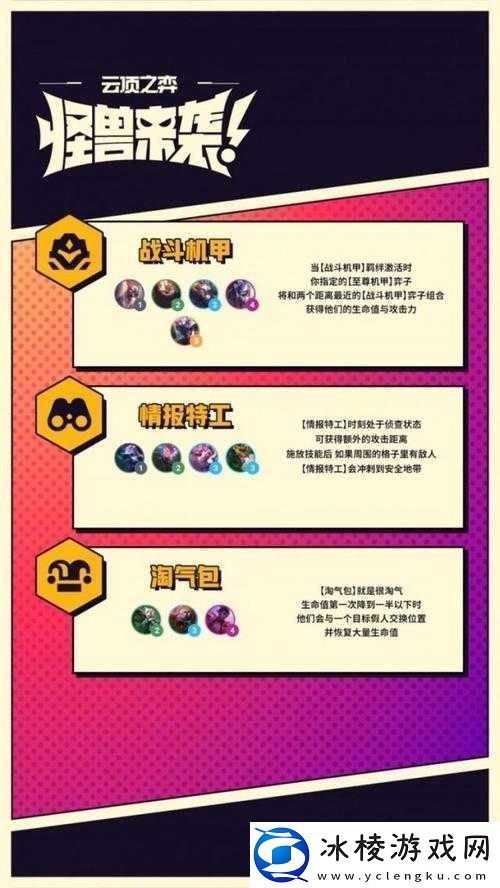 云顶之弈s8战斗机甲羁绊效果解析