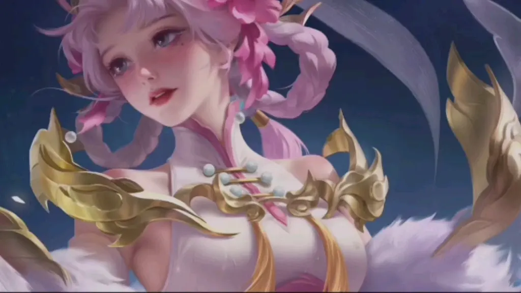 王者荣耀嫦娥拒霜思去掉所有服装图片-PS一层一层剥掉嫦娥的衣服图样子