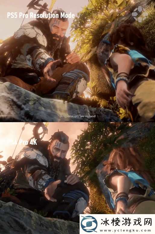 是否可爱几分-PS5Pro地平线埃洛伊与PS4Pro版对比