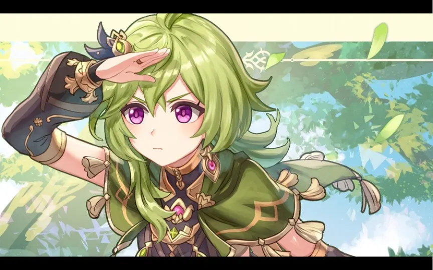 原神柯莱去掉所有服装没有小爱心图片-柯莱去掉全部衣物图样子