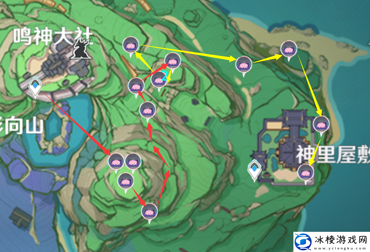 原神绯樱绣球怎么采集