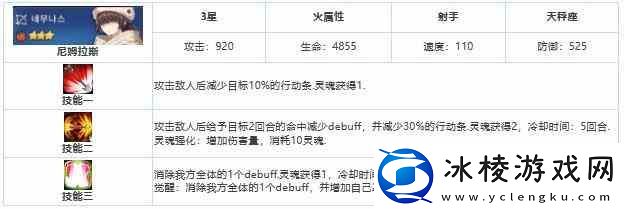 第七史诗三星英雄尼姆拉斯推荐一览