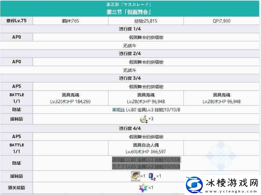 FGO淑女莱妮丝事件簿主线关卡第三节指南