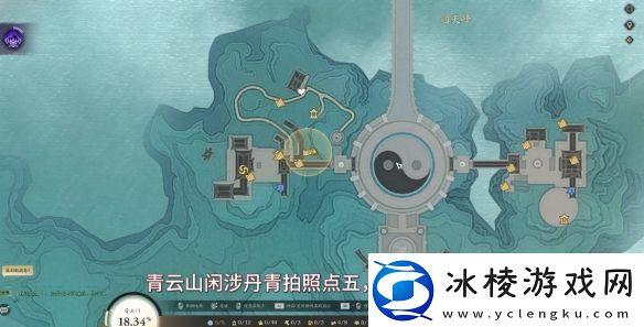 诛仙世界青云门闲涉丹青点在哪