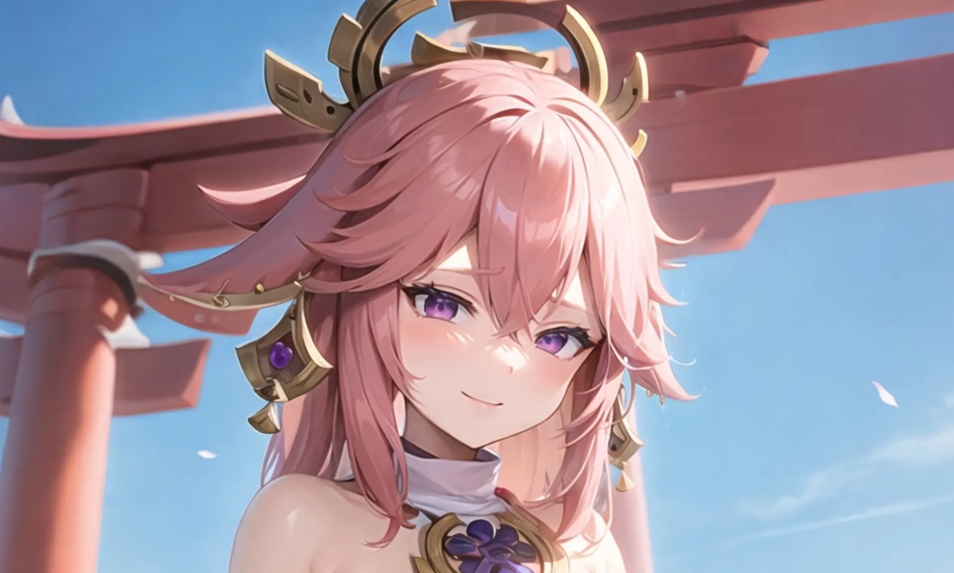 八重神子和旅行者的故事-原神八重神子吻旅行者生孩子什么梗