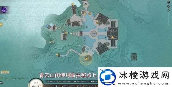 诛仙世界青云门闲涉丹青点在哪