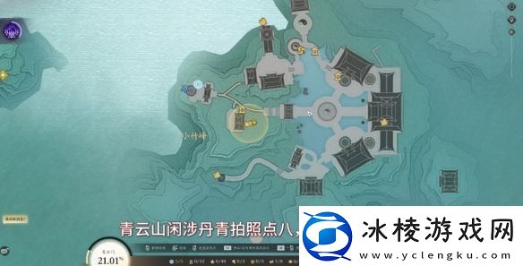 诛仙世界青云门闲涉丹青点在哪