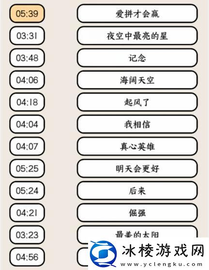 就我眼神好高考热歌连出高考大合唱歌名通关攻略
