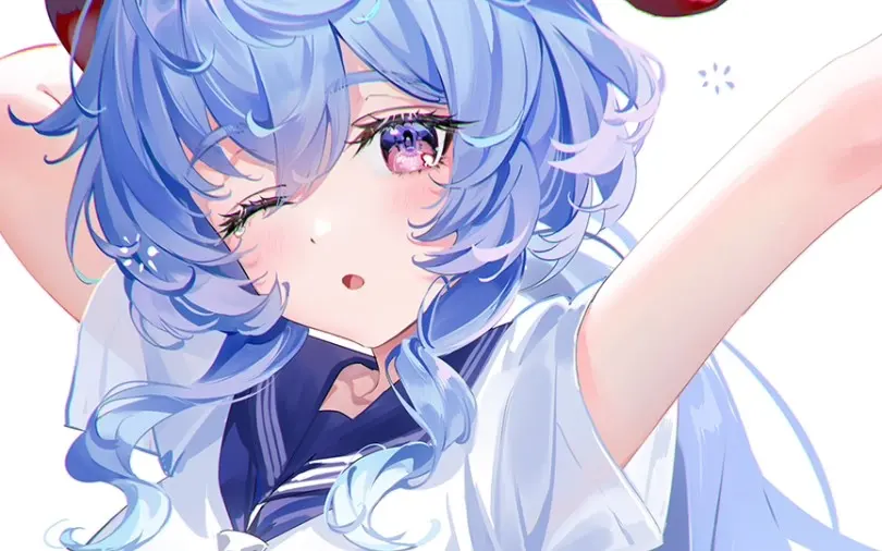 原神旅行者和甘雨拔萝卜图片是啥梗-旅行者和甘雨同人漫画