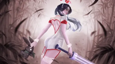 王者荣耀女英雄去掉所有服饰图片