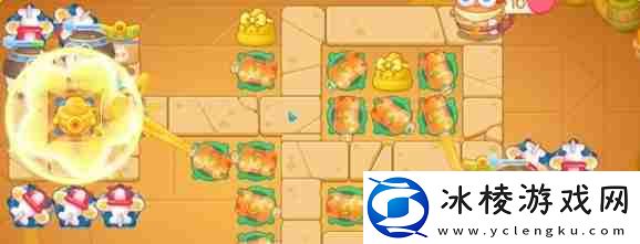 保卫萝卜4法老归来第48关图文攻略