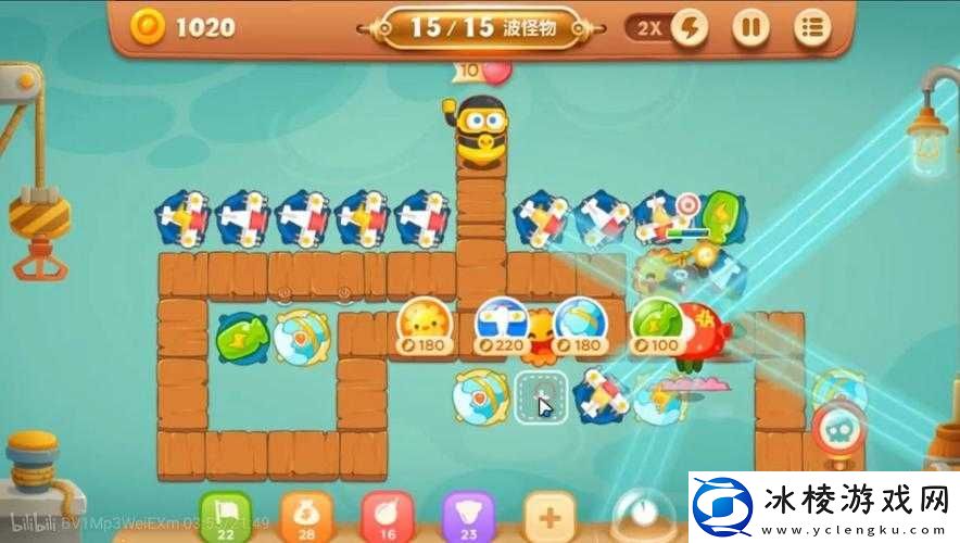 保卫萝卜-3-码头-51-关怎么过-超详细码头-51-关攻略