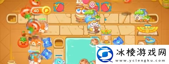 保卫萝卜4法老归来第49关图文攻略