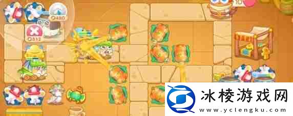 保卫萝卜4法老归来第48关图文攻略