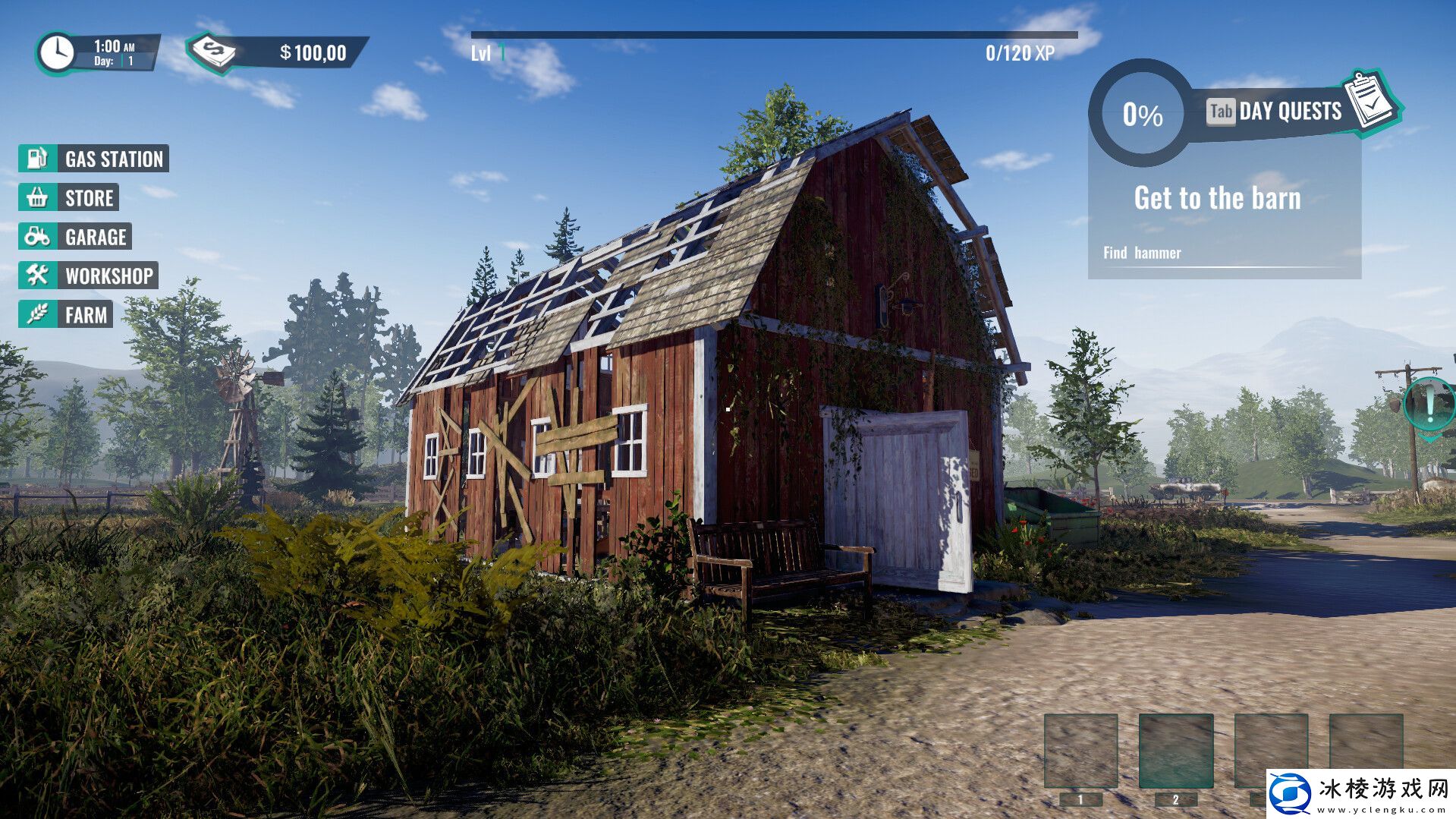 休闲农场建造模拟游戏农场翻修者现已推出试玩Demo