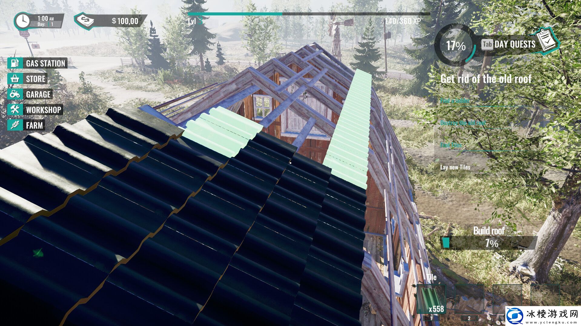 休闲农场建造模拟游戏农场翻修者现已推出试玩Demo