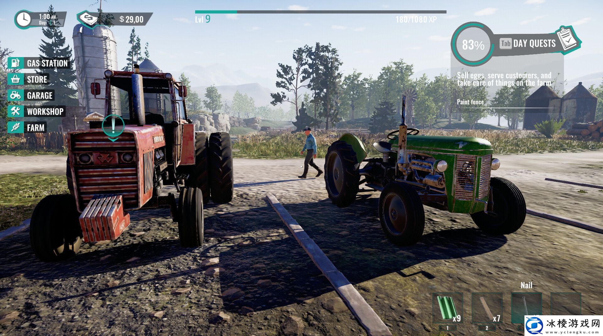 休闲农场建造模拟游戏农场翻修者现已推出试玩Demo