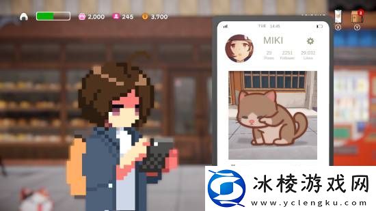 吸猫爱好者狂喜！这款能为猫拍照的像素风游戏美希与猫之岛将发售