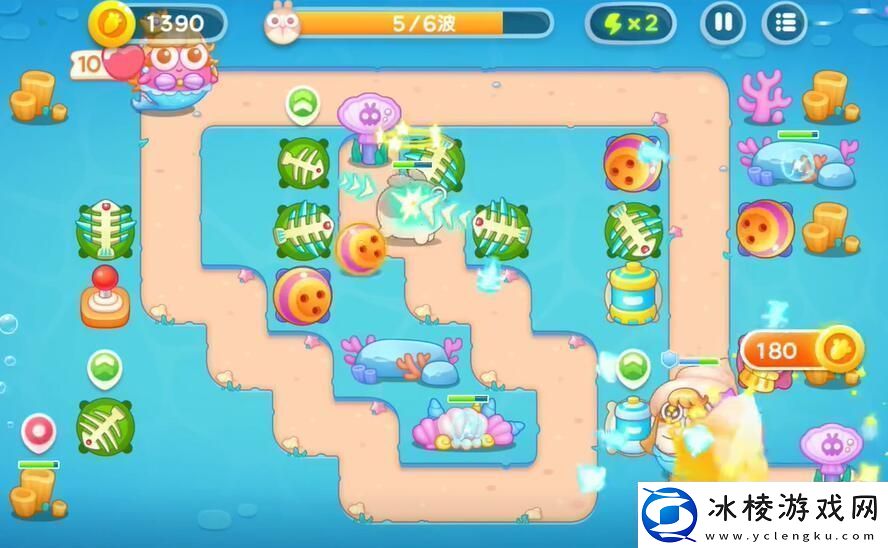 保卫萝卜4海的闺女第55关怎么过