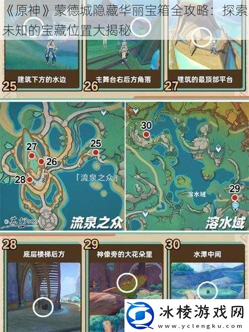 原神蒙德城隐藏华丽宝箱全攻略：探索未知的宝藏位置大揭秘