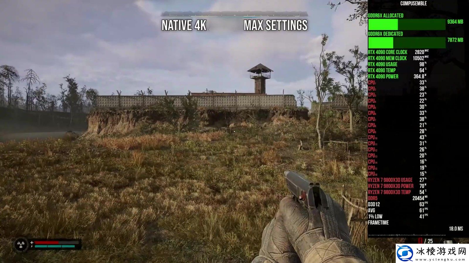 潜行者2基准测试视频