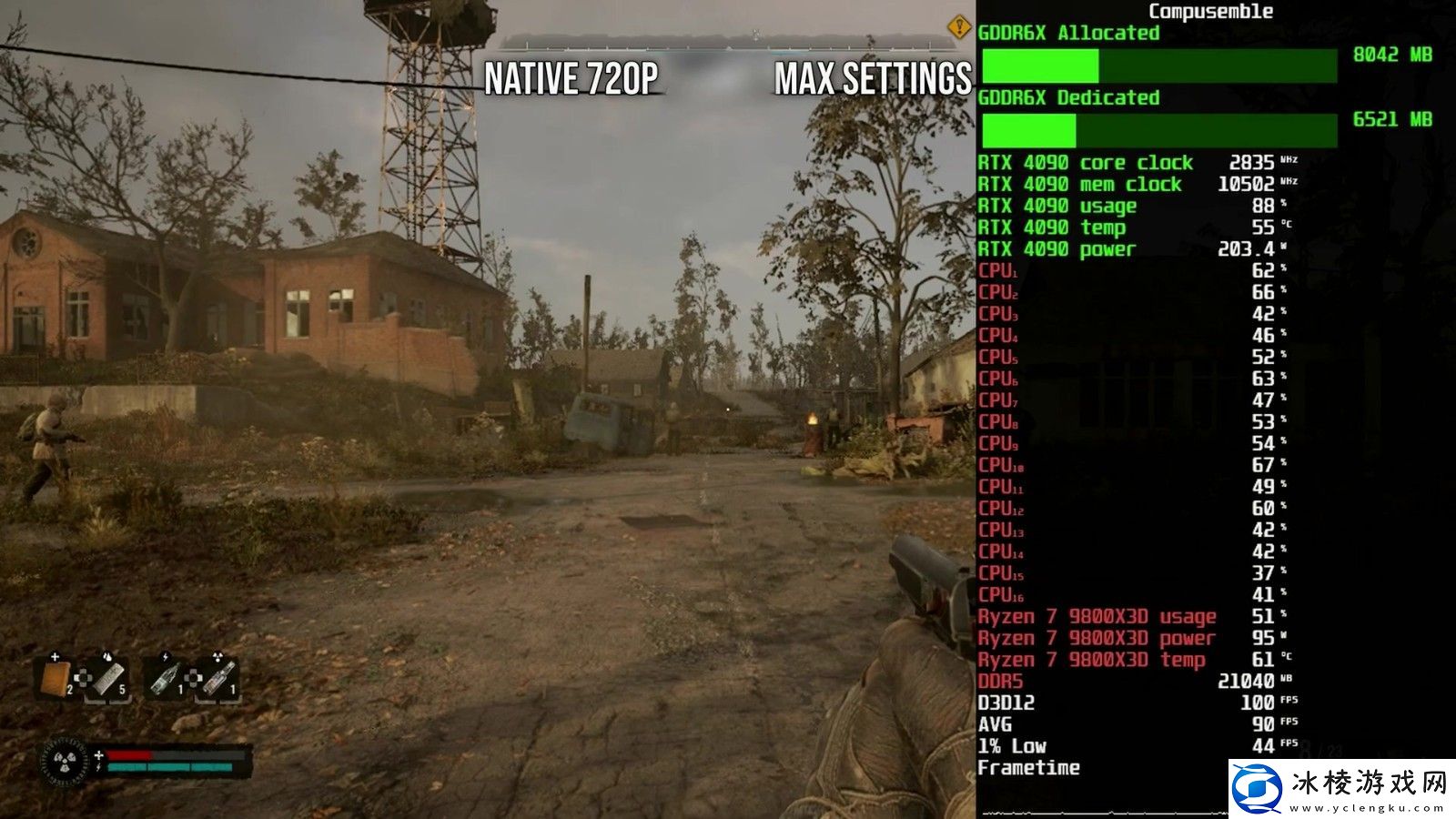 潜行者2基准测试视频