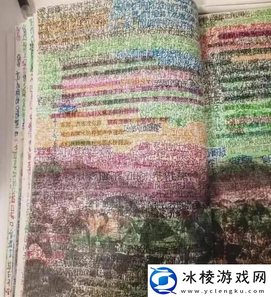 女生密密麻麻的“全损课本”红了-老师：自我感动