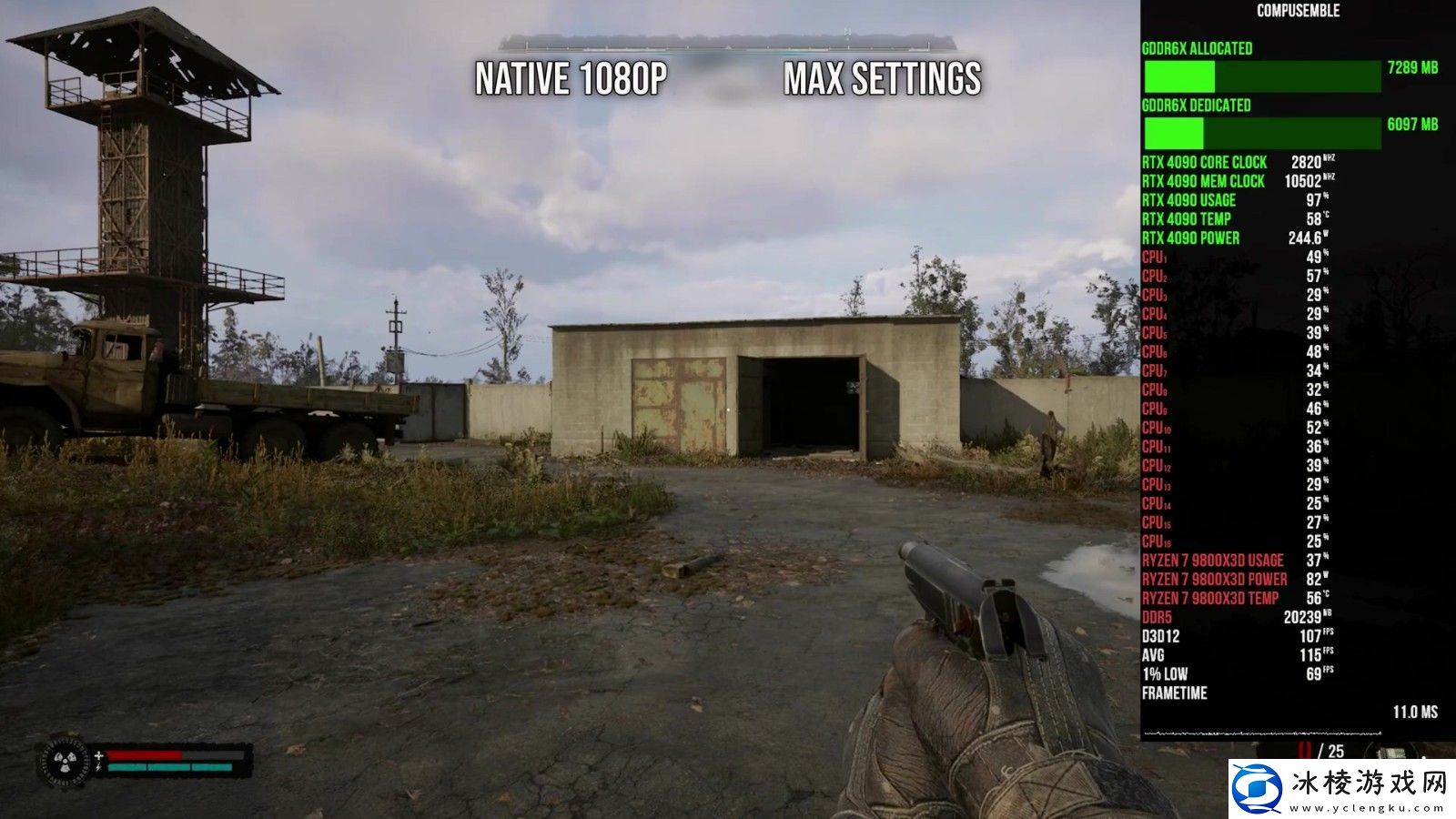 潜行者2基准测试视频