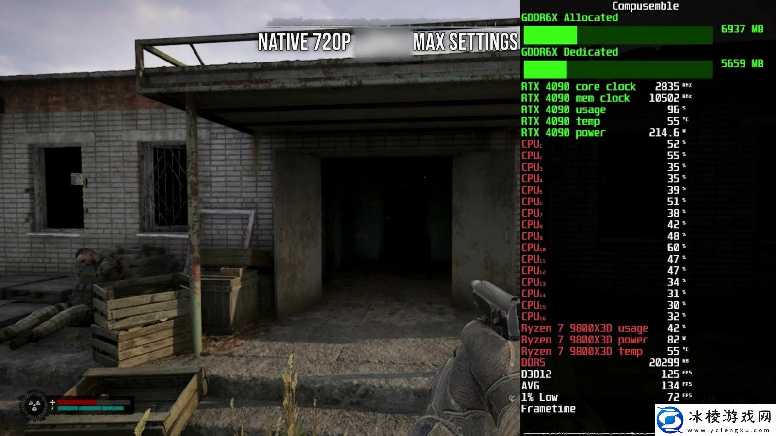 潜行者2基准测试视频