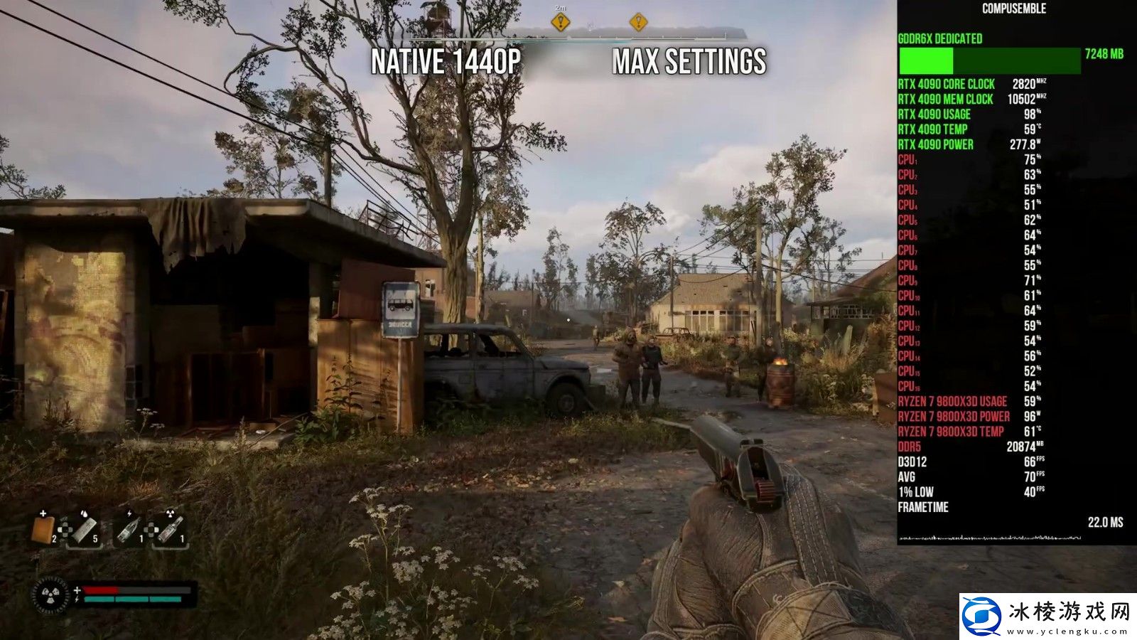 潜行者2基准测试视频