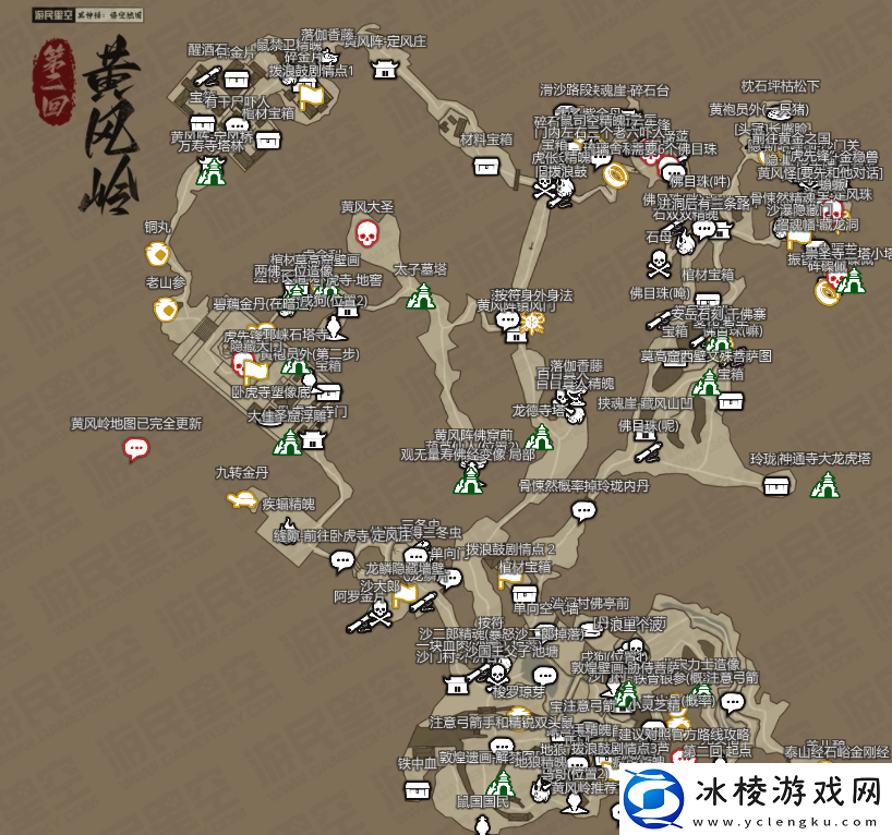 黑神话悟空新地图总汇