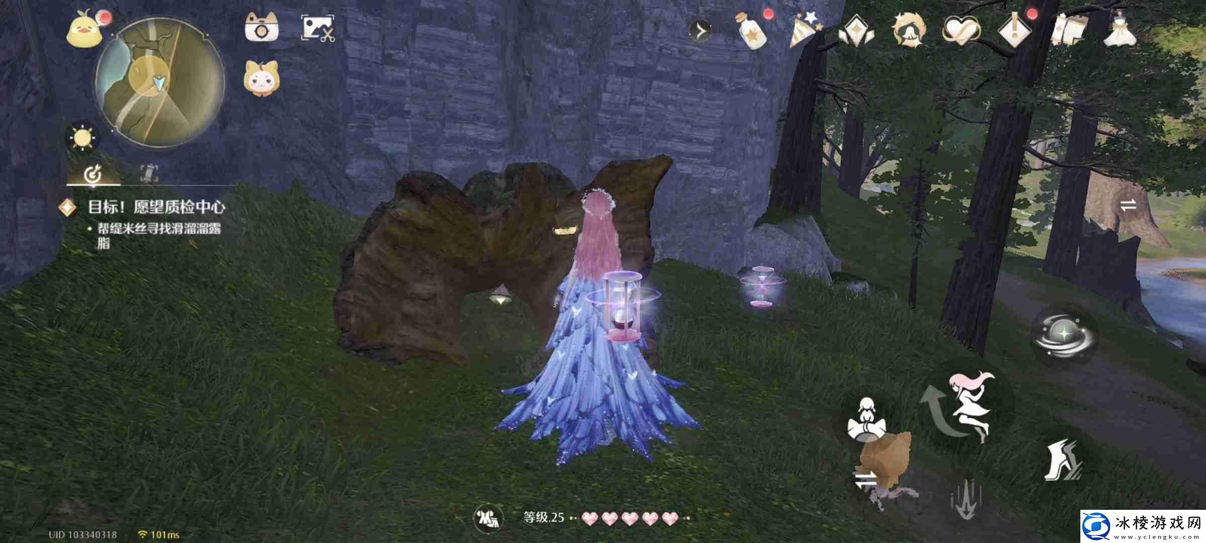 无限暖暖祈愿森林滑溜溜露脂在哪里