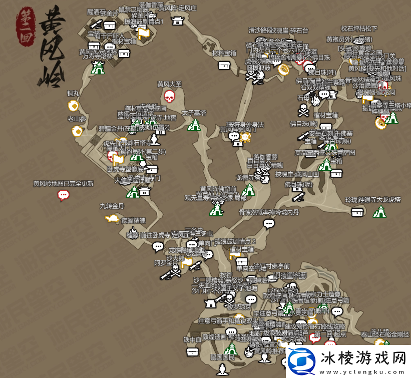 黑神话悟空新地图总汇