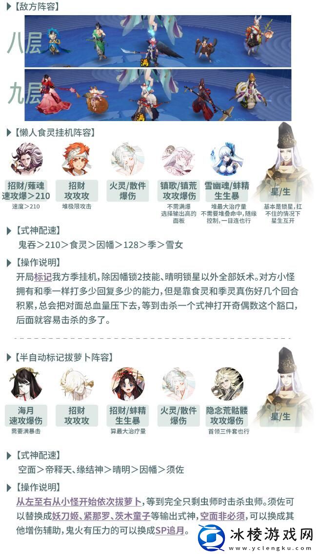 虫师秘闻通关阵容分享：副本速通路线分析