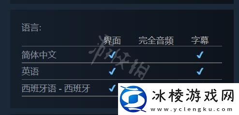 游戏无尽长夜有中文吗
