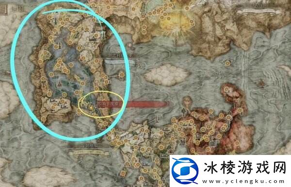 艾尔登法环受净化的废墟地下室在哪