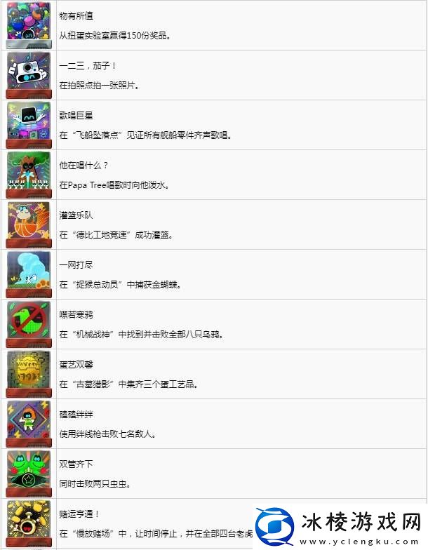 宇宙机器人成就怎么完成