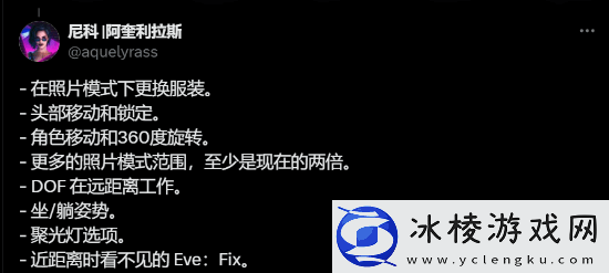 剑星向玩家征求拍照模式的建议