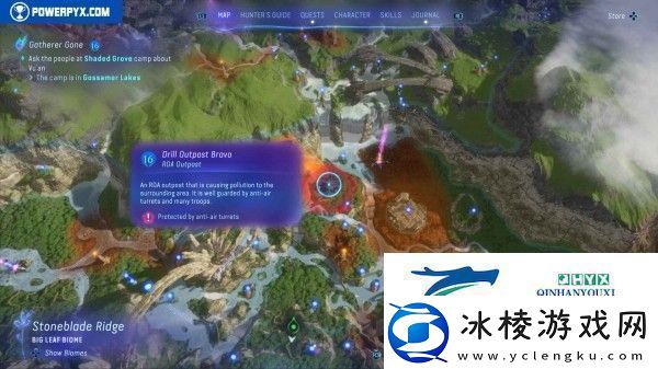 阿凡达潘多拉边境全RDA哨站位置分享